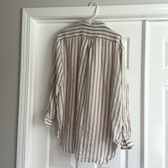 Polo Linen blouse-L - Picture 2 of 3
